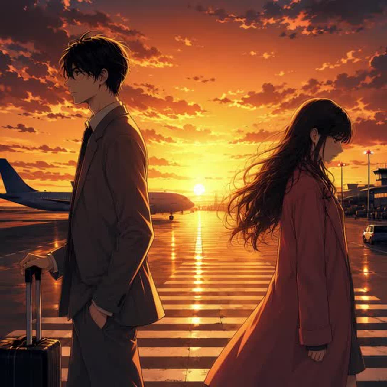 空港の灯り artwork