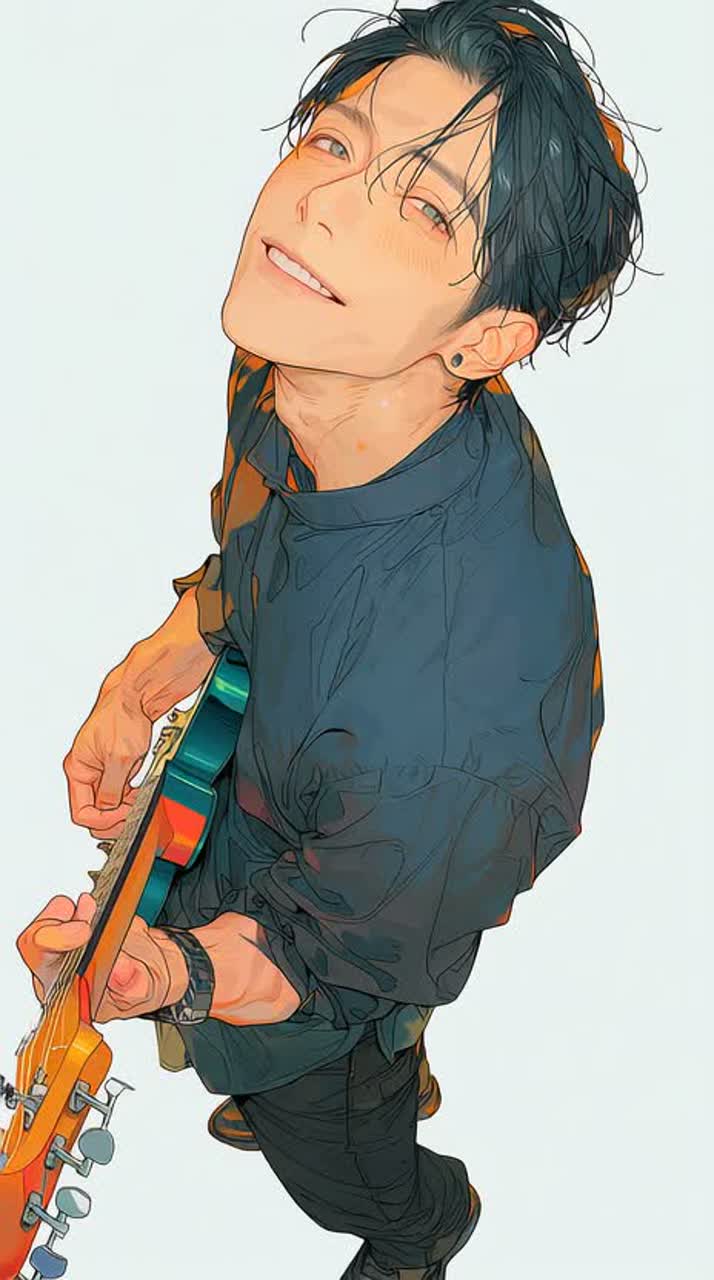 검은 셔츠 artwork