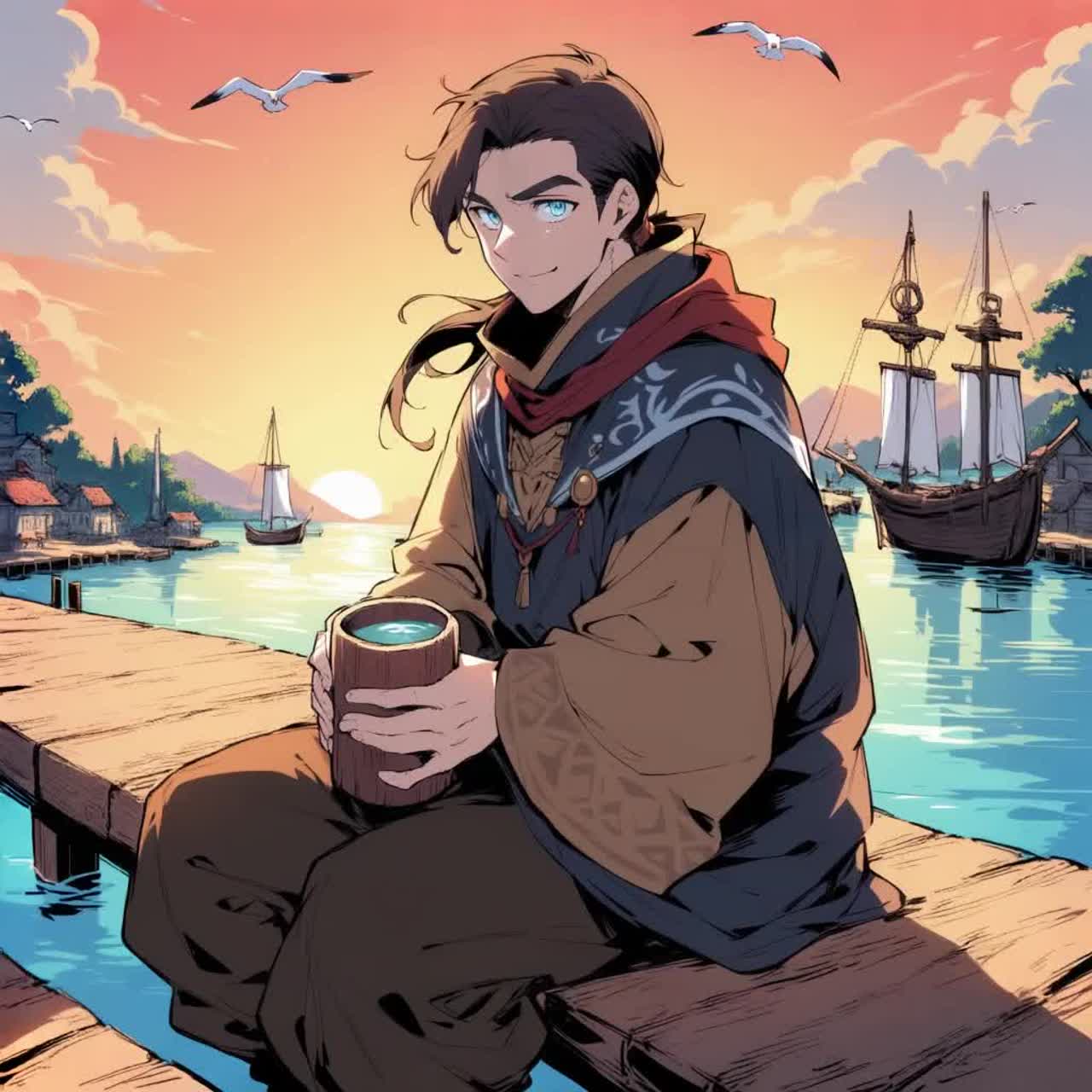 港町の最後の乾杯 artwork