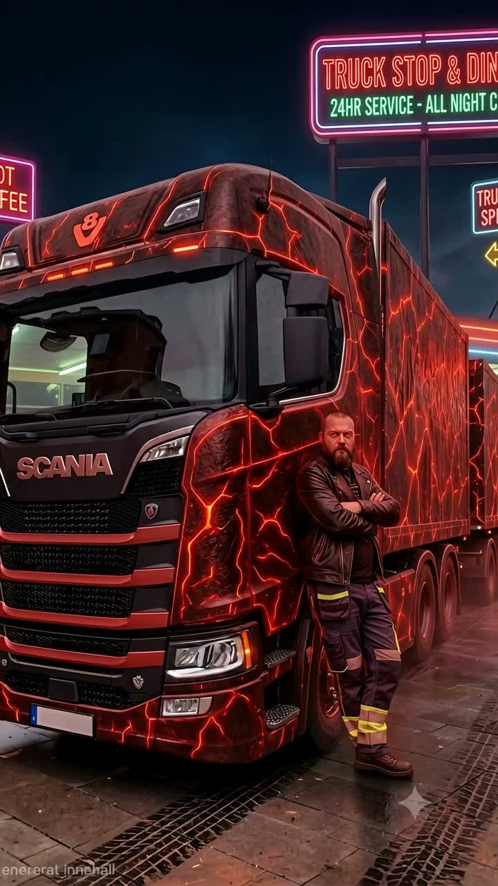 Trucker Monk (The Long Haul) artwork