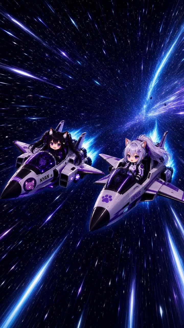 NYANKO TWIN COSMIC artwork