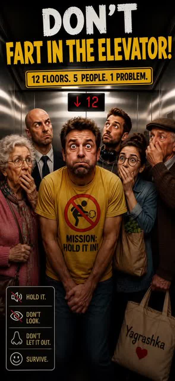 Tylko nie w windzie! / Don’t Fart in the Elevator! #LoLWeek artwork