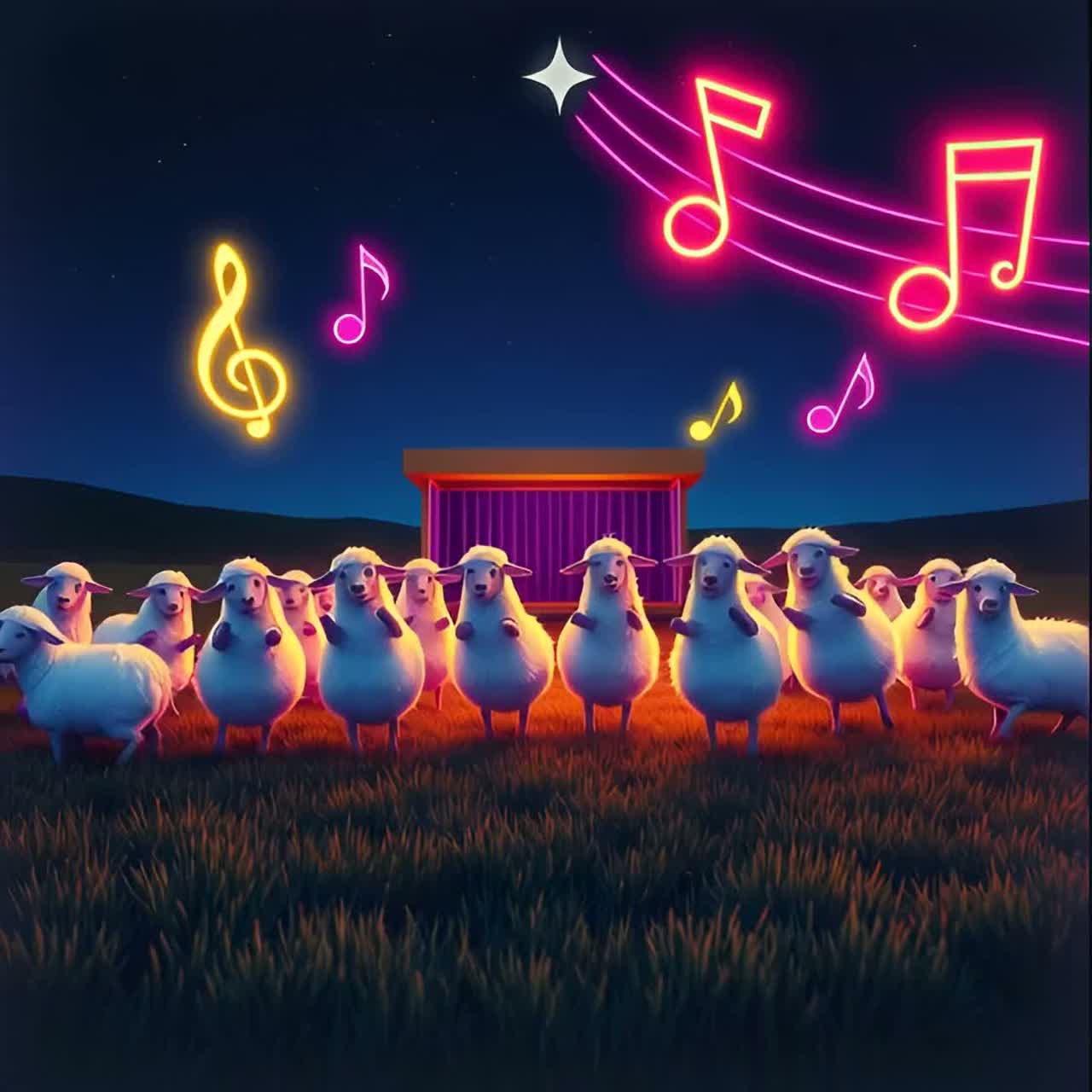 Peep Peep I'm A Sheep ~ Line Dance Lovers artwork