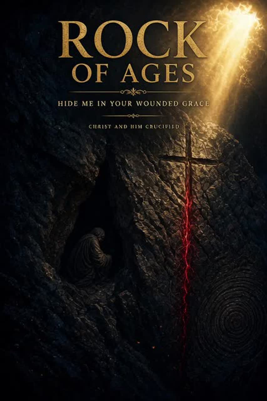 The Rock of Ages Holds My Hand. artwork