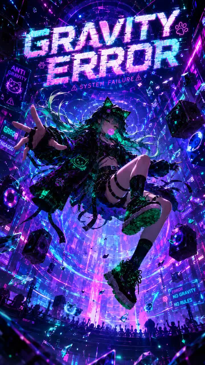 Gravity error artwork