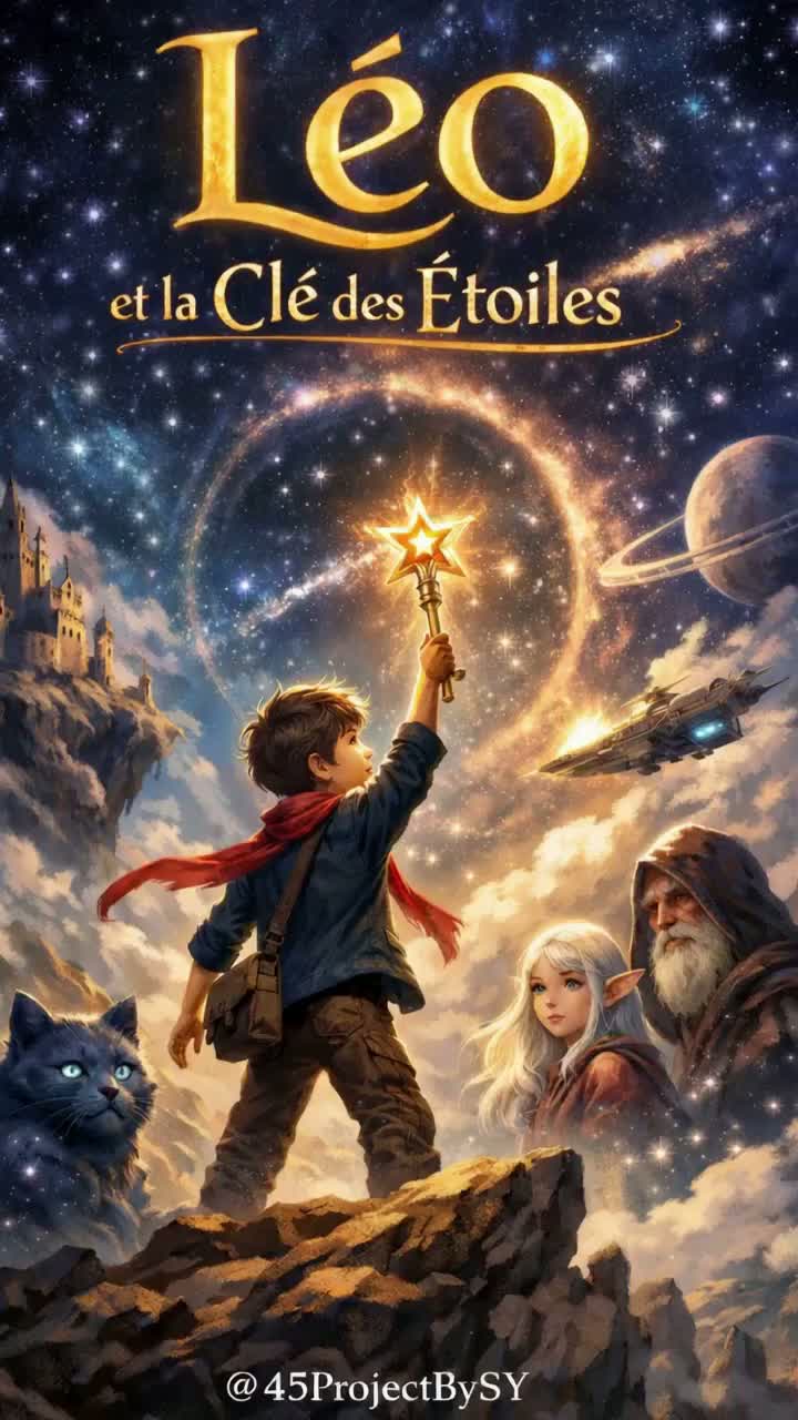 Léo et la Clé des Étoiles artwork