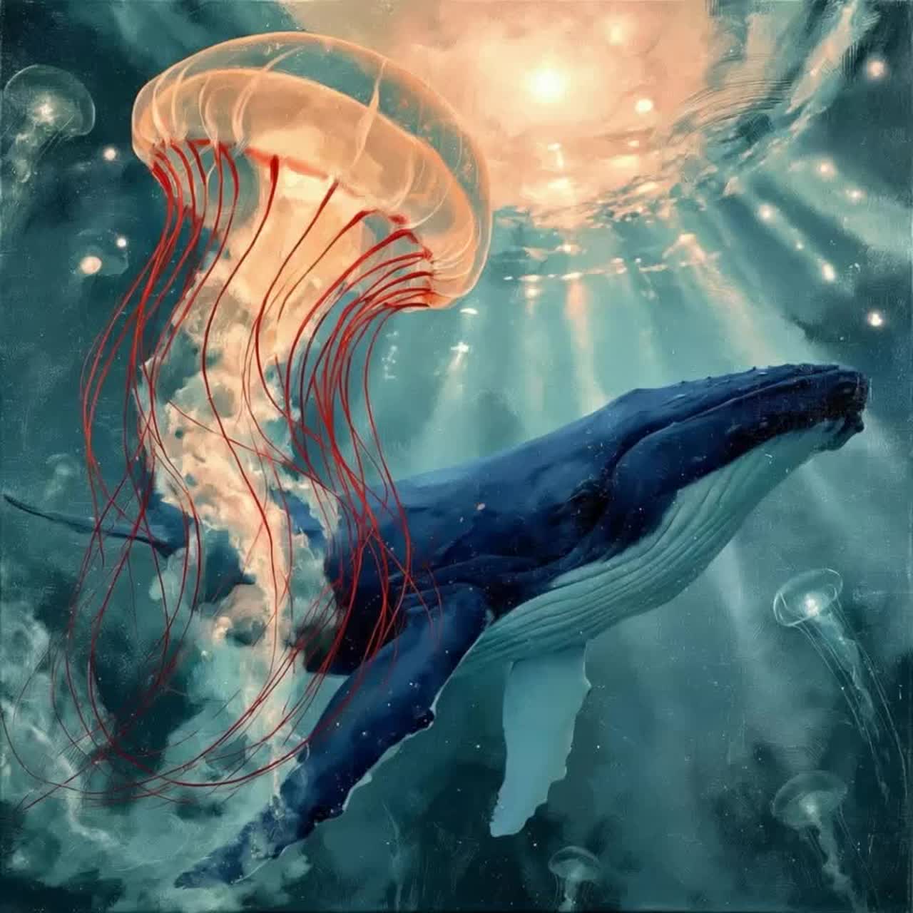 2⛵️✨Still Swaying on the Waves | 仍在海浪中搖曳 | Ça tangue encore artwork