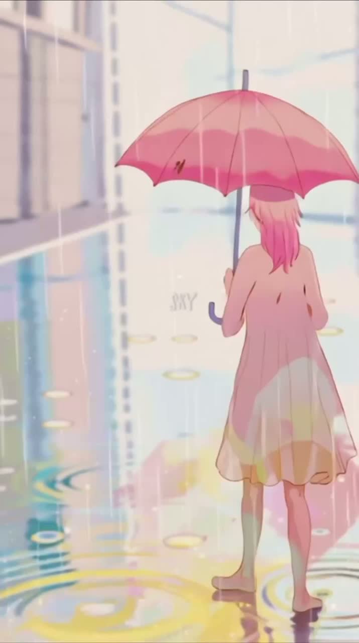 Rain artwork