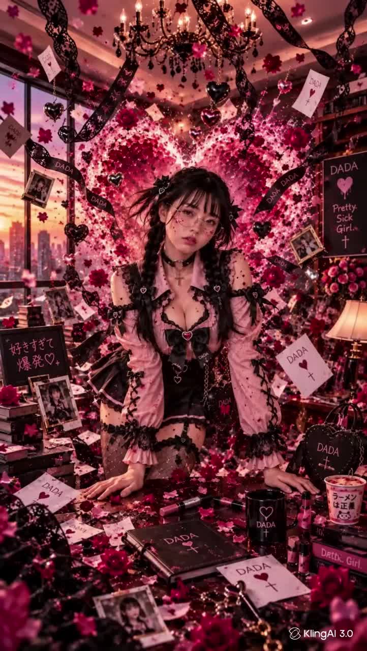 『恋心大爆発』 artwork