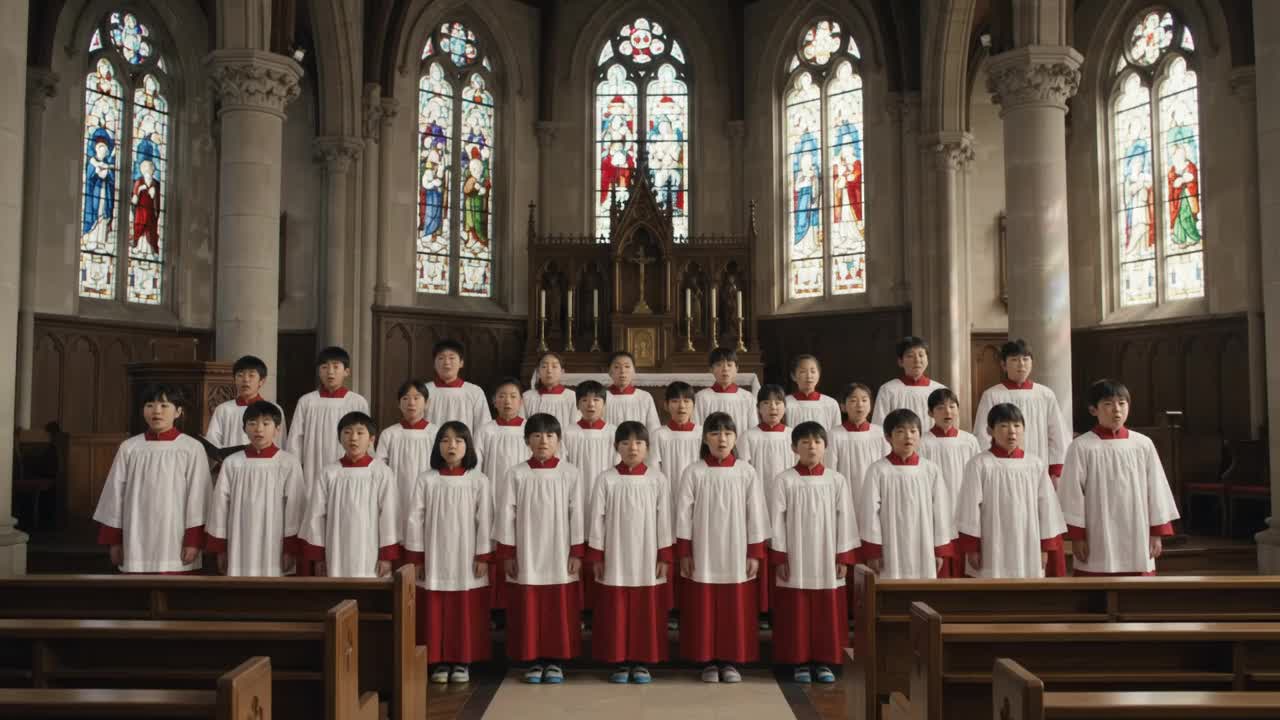●児童合唱曲《母よ、小さき者の願い叶え給え》 artwork