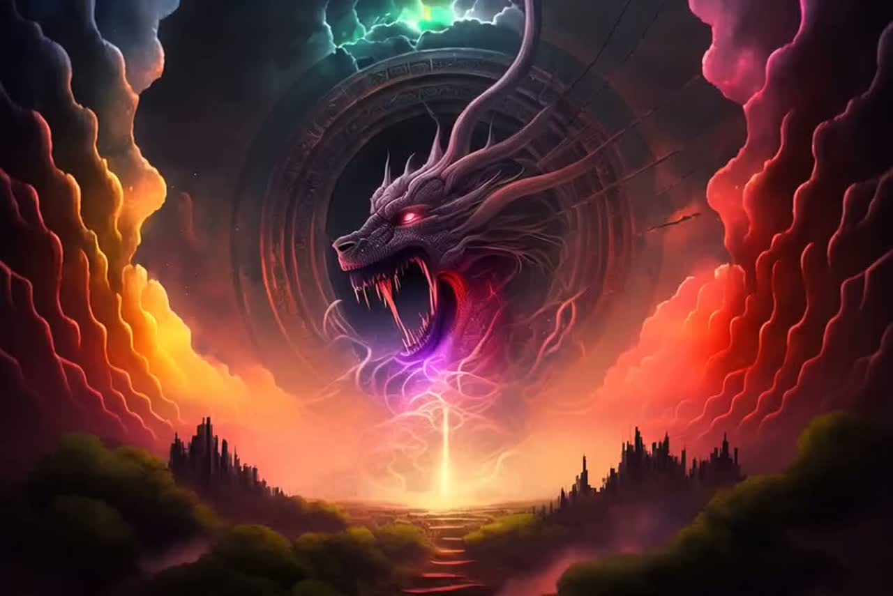 Crown of Echoes — Dragon King artwork