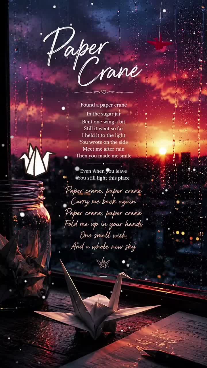 Paper Crane artwork