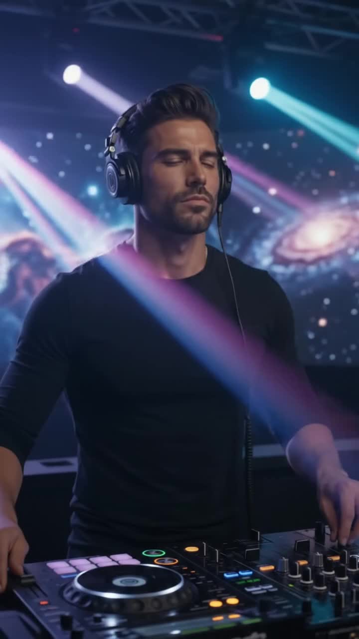 Lost in the cosmic dance. cover art