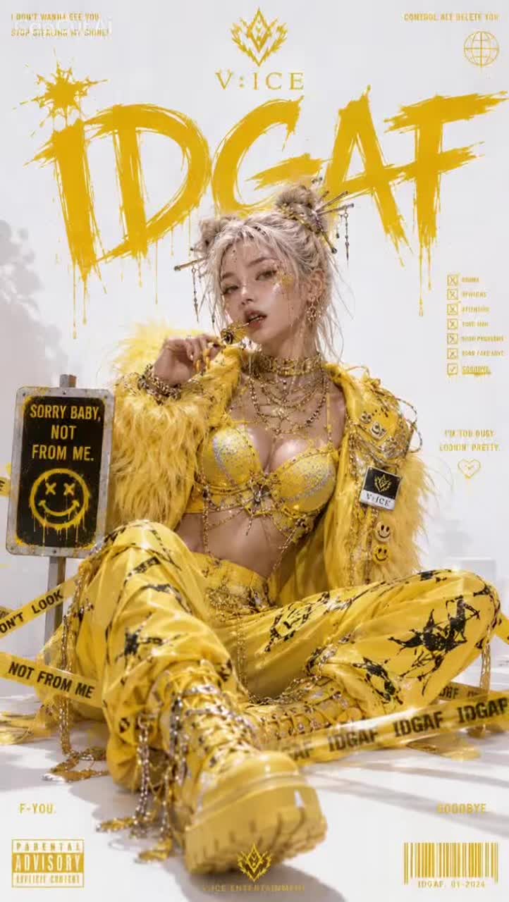 IDGAF artwork