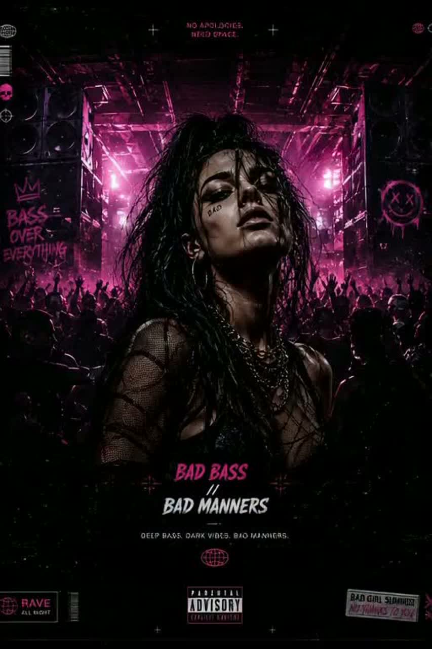 BAD BASS // BAD MANNERS artwork