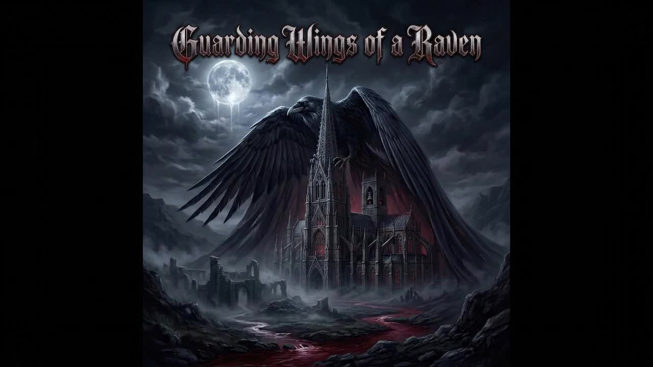 Guarding Wings of a Raven artwork