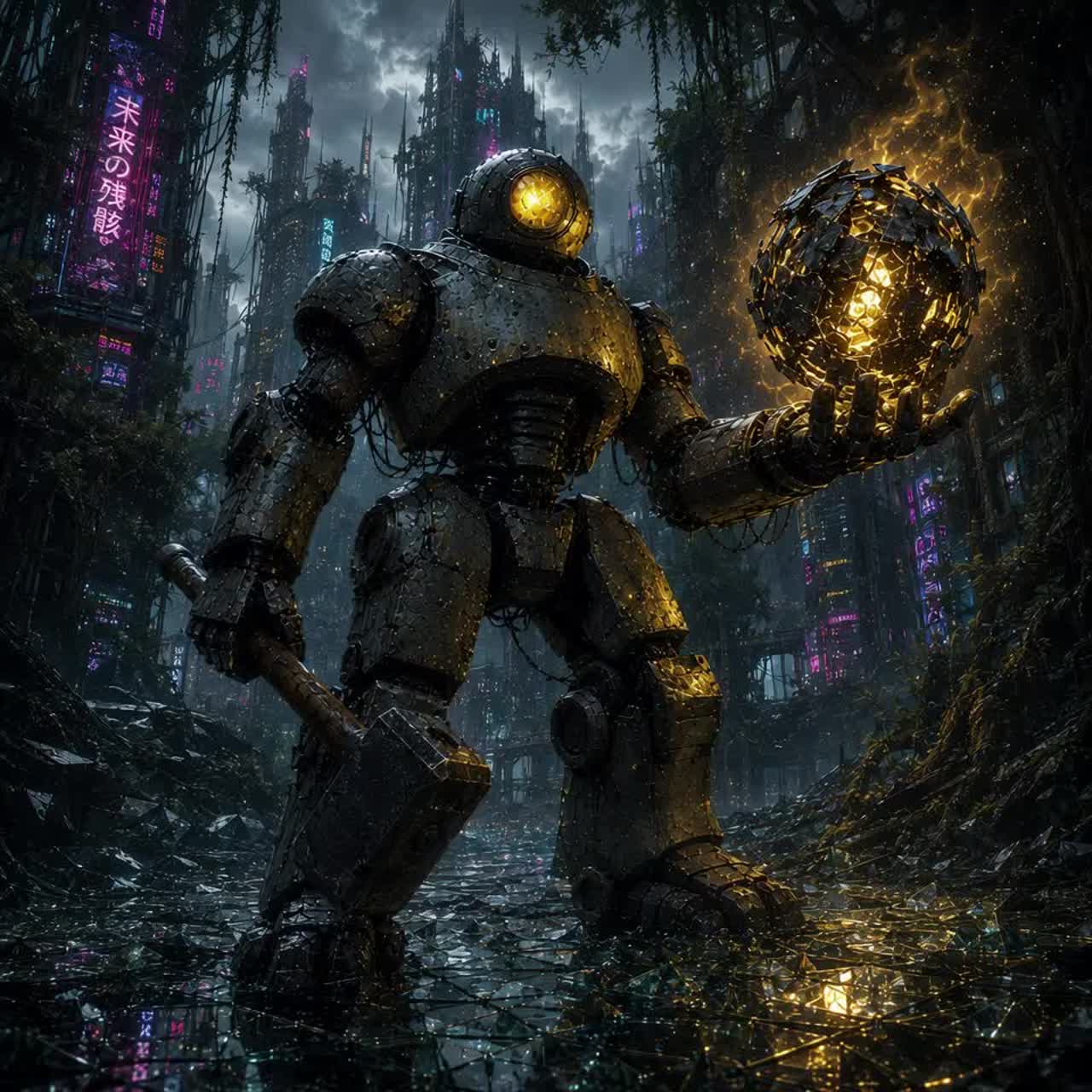 Hidden Flame (Golemix) artwork
