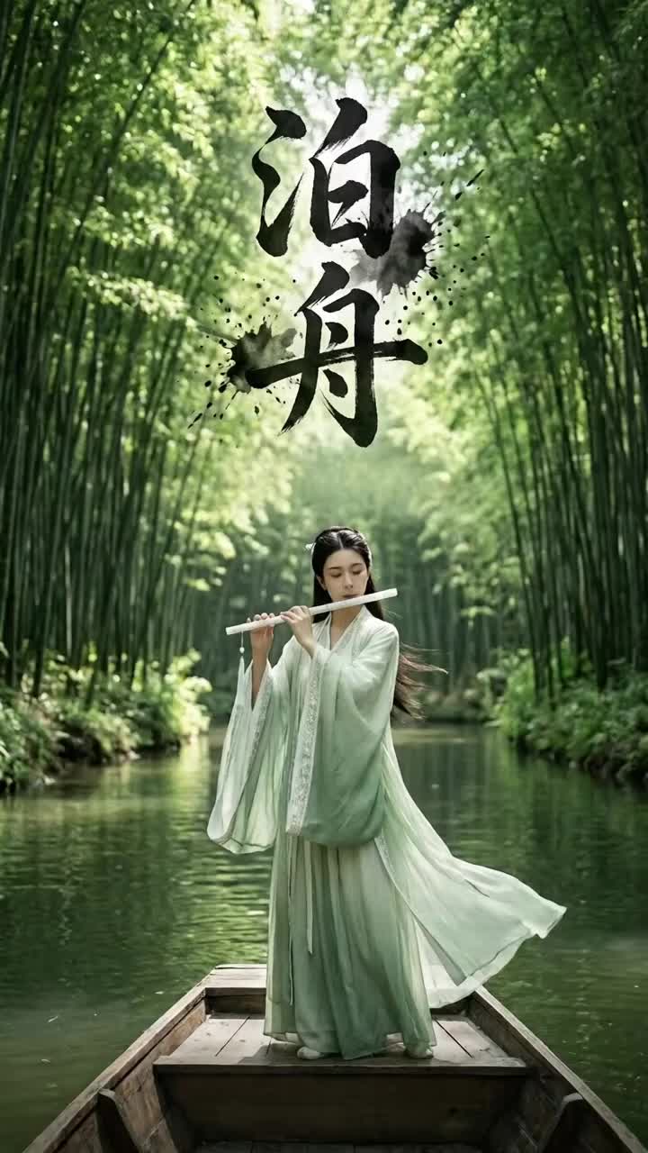 泊舟(Moored Boat) artwork