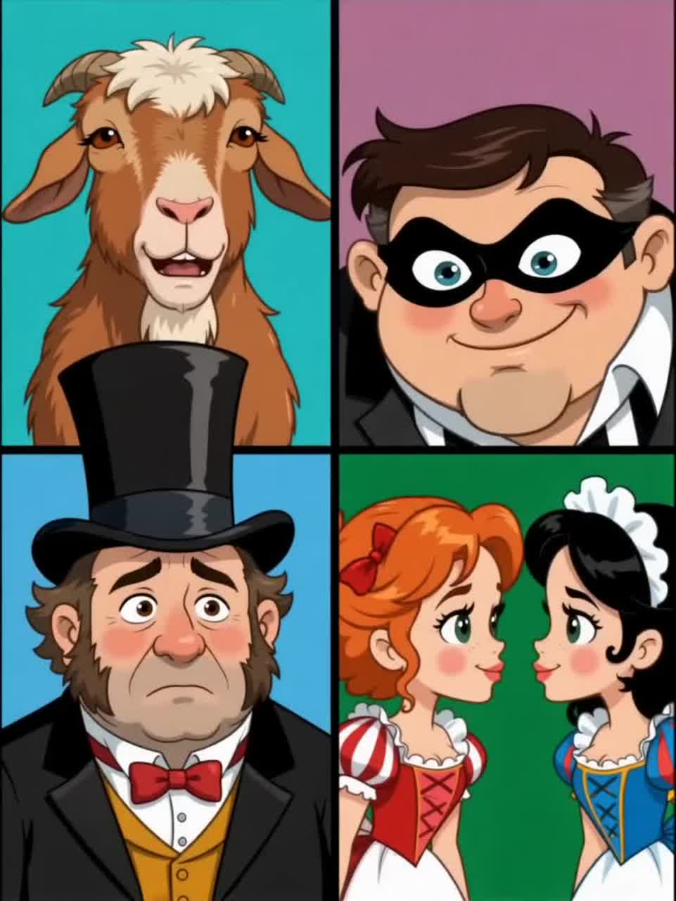 Люди разводят скотинку (People breed cattle) artwork