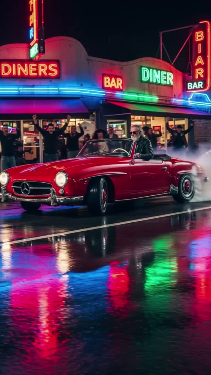 Grandpa Drifting artwork