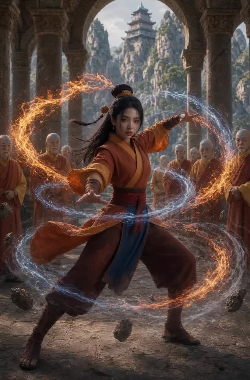 The Avatar🛘🔥🌪️🌊⚡️ artwork