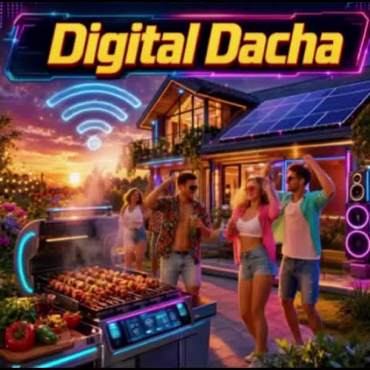 ru. Summer on repeat. /Digital Dacha/Author: Tatyana Kucheryaeva artwork