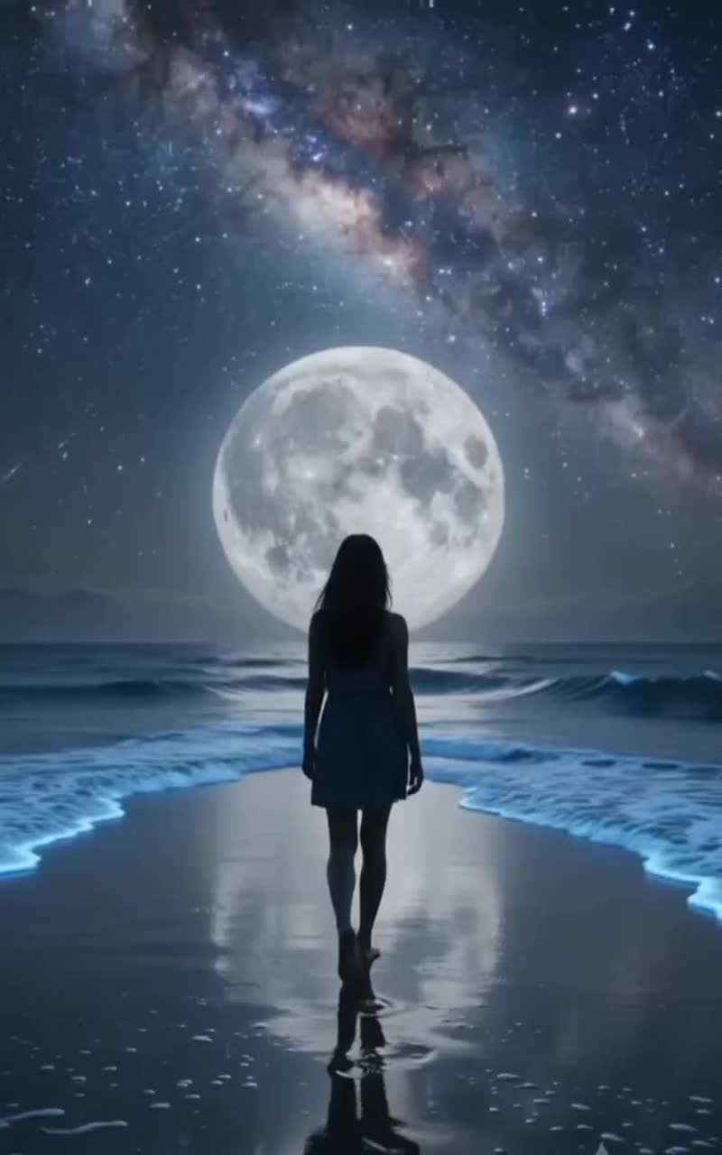 Moonlit Waves artwork