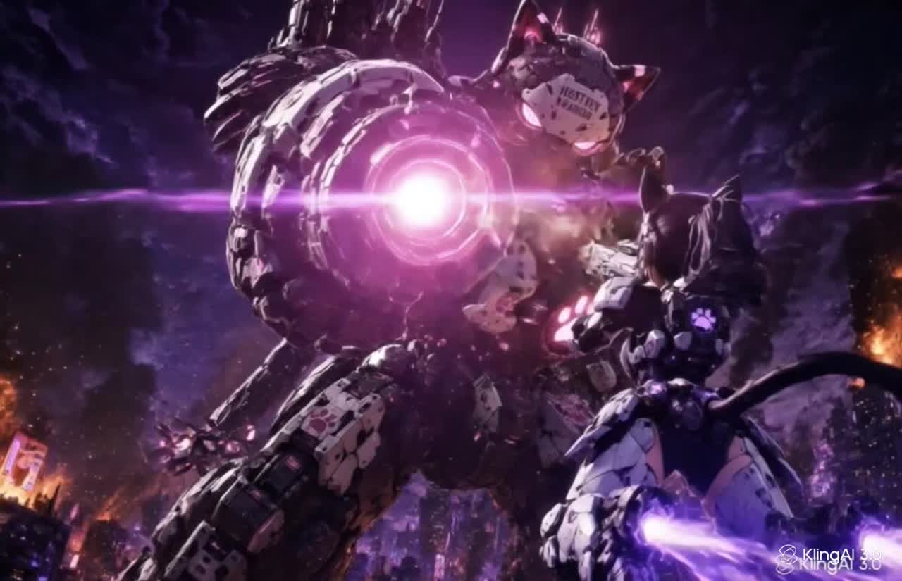 POWERED NYAN SUIT artwork
