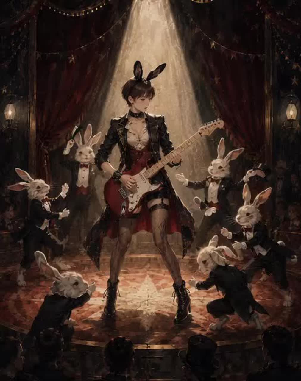 顕現！うさぎ大明神！    (Broadway Mix) artwork