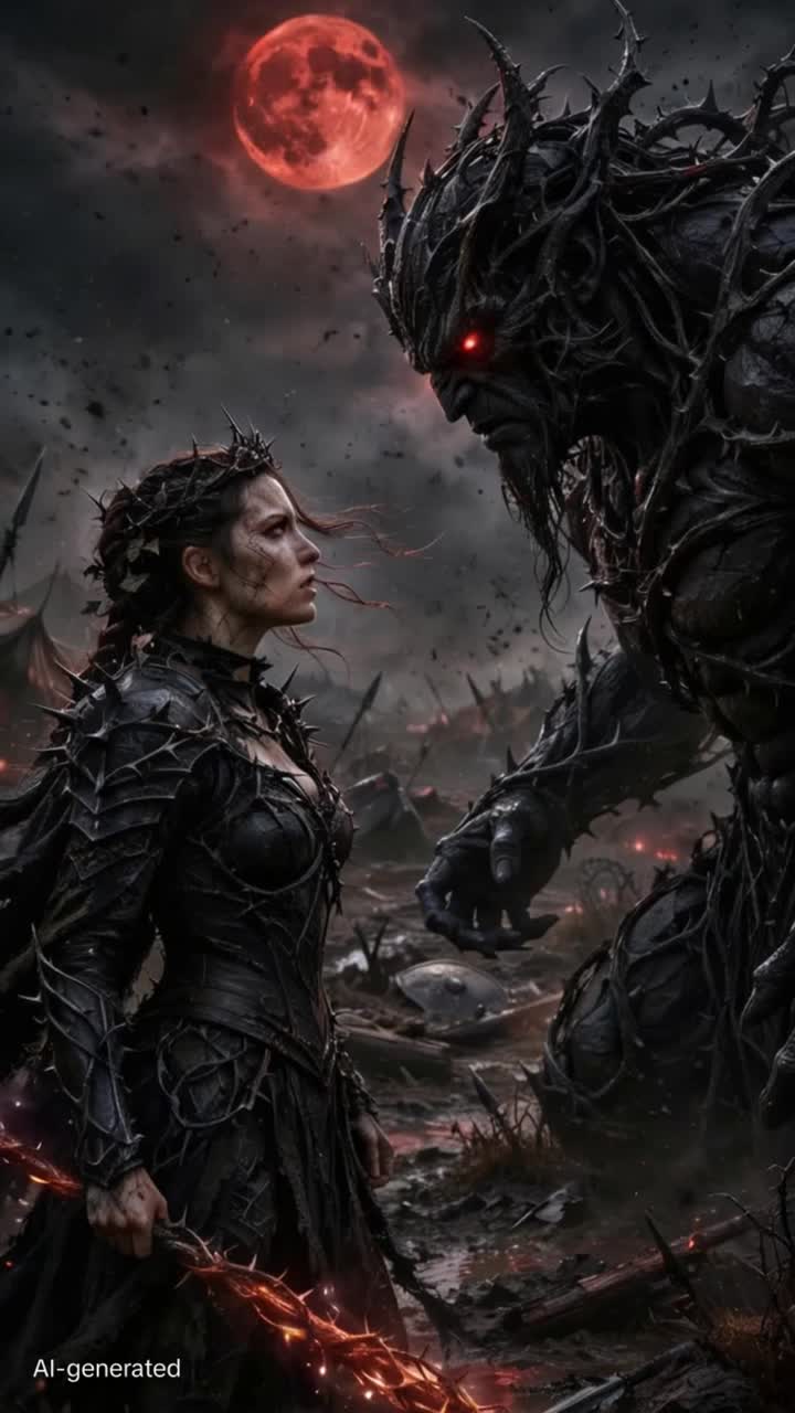 The Ebon God (Witch Queen chapter 5) artwork