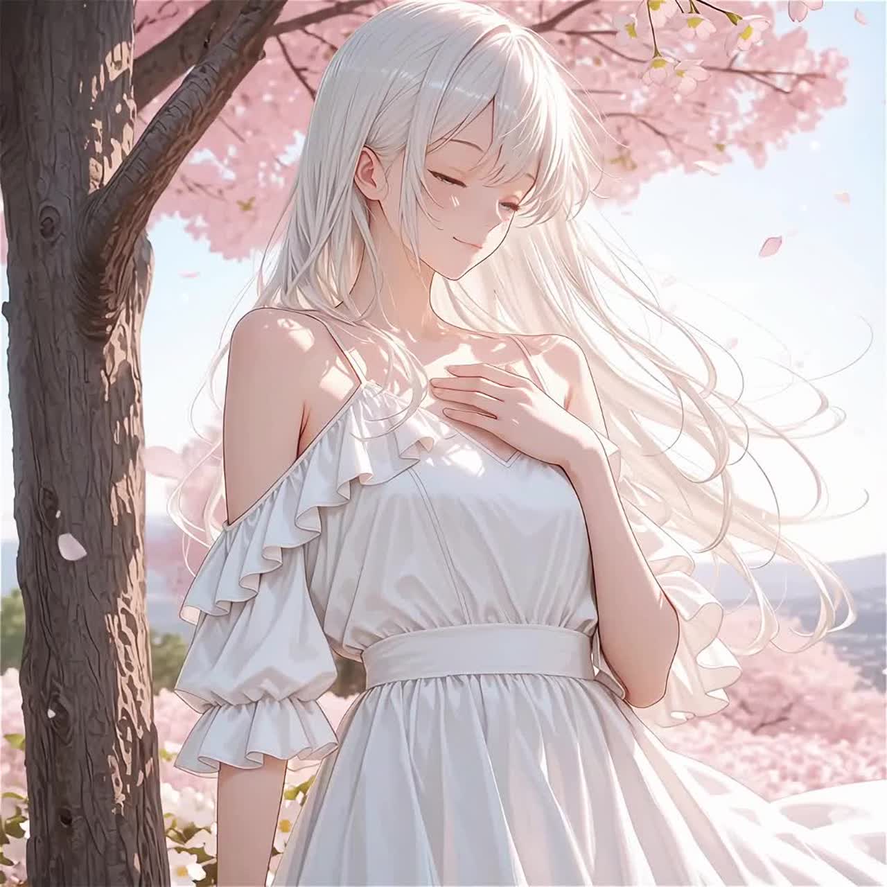 夜明けに咲いた、忘れない花 (The Flower That Bloomed at Dawn, I’ll Never Forget) artwork