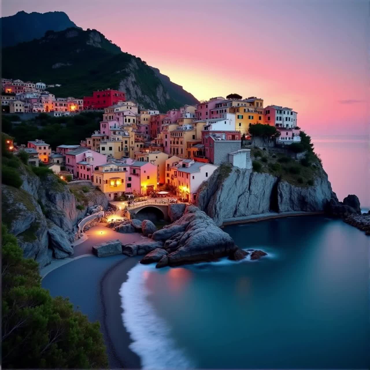 Amalfi, Hold the Evening Still artwork