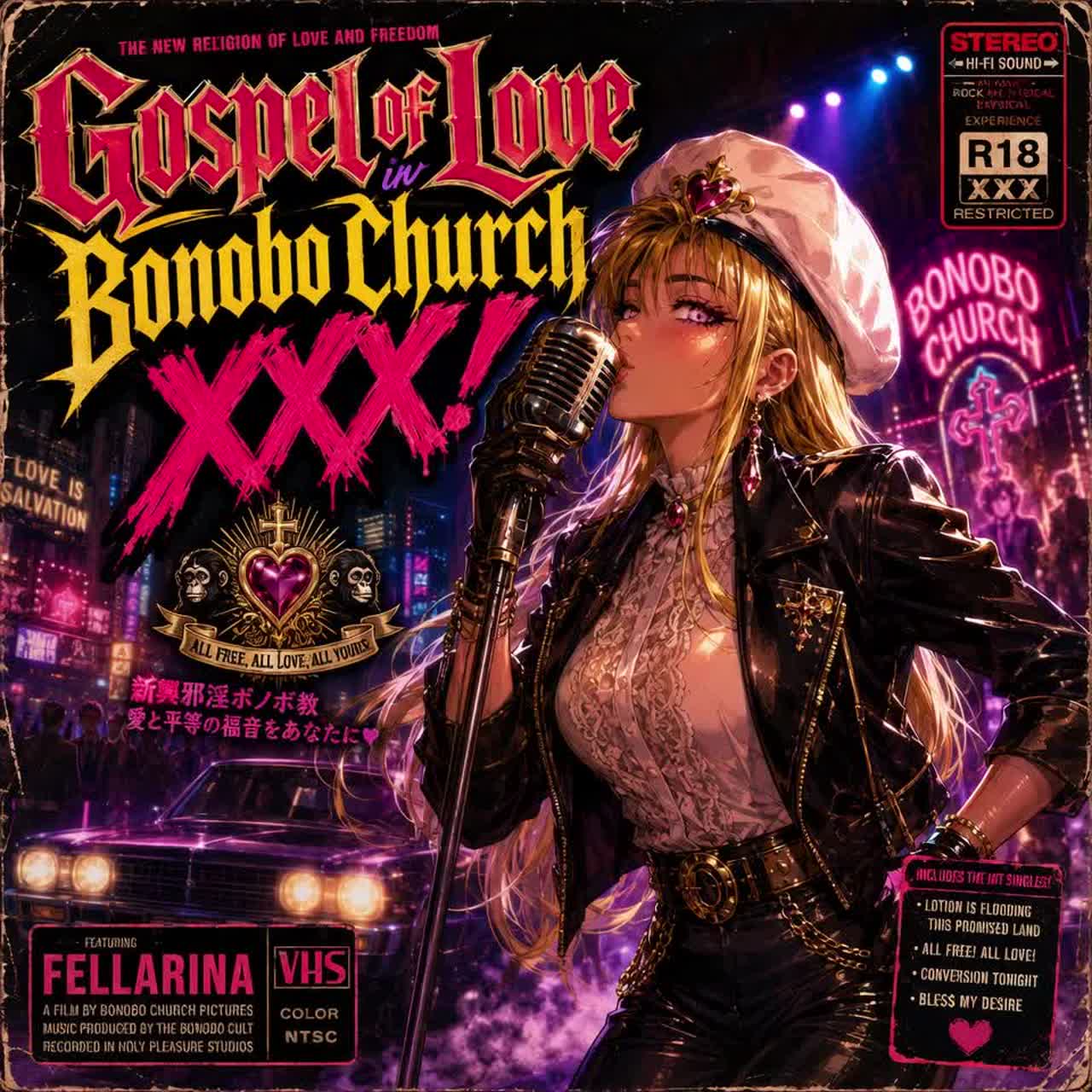 Gospel of Love in Bonobo Church XXX! artwork