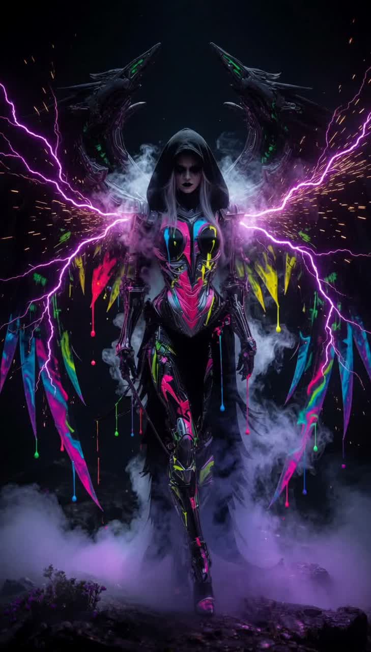 Her Actions Chain Enlightening Cut Right Through The Smoke She Spoke artwork